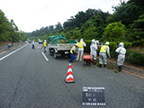 Fukushima Hirono Decontamination / weeding