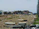 Miyagi Ishinomaki Harbor / Hibarino rubble dump site
