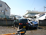 Miyagi Sendai Harbor In front of main gate of office