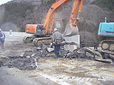Iwate Kamaishi Kamaishi / Sennintoge road / Emergency / Recovery
