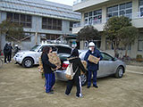 Miyagi Ishinomaki TEC-FORCE Relief supplies / Evacuation center / 