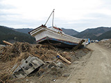 Miyagi Ishinomaki Kamaya / Damage / Boat